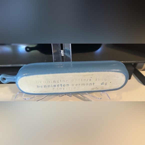 NEW The Bennington Potters Vermont Banneton Versatile Bread Baker Slate Blue - Picture 5 of 10